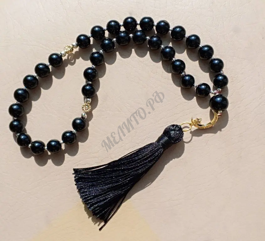 Четки Чёрный Агат.