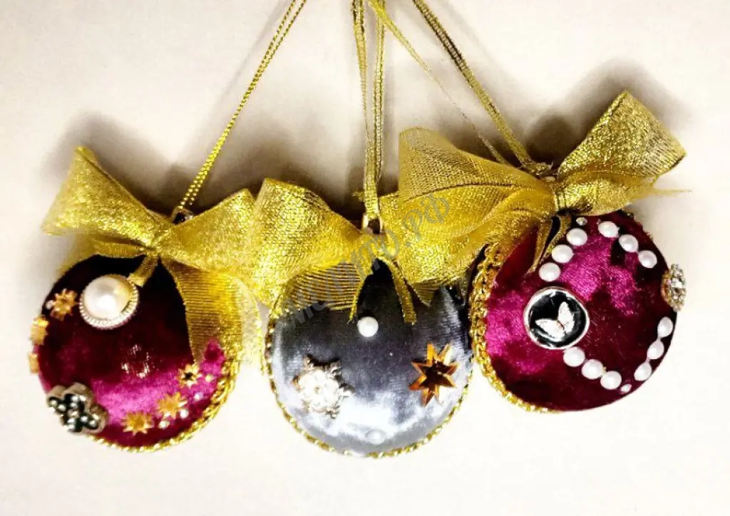 Набор ёлочных украшений